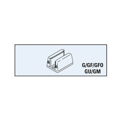 Bottom guide adjustable playfree, to HAWA PORTA G/GF/GFO/GU/GM